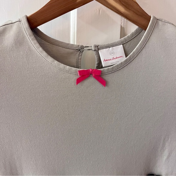 Girls Hanna Andersson size 150 classic multi-tired twirl dress - Picture 3 of 10